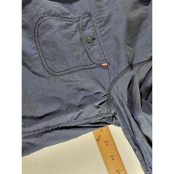 Hugo Boss Blue Men's Long Sleeve Button Shirt - Large - Picture 4 of 8